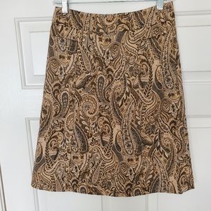 Express Design Studio Paisley Print Skirt (0)